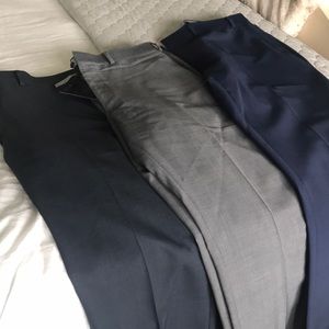 3 pairs men’s slim fit slacks